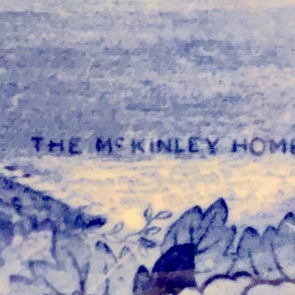 Vintage Wedgwood The McKinnley House Plate - Picture 5 of 7